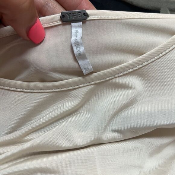 YFB Asymmetrical Ombré Tie Dye Long Sleeve Dress M - Picture 3 of 4